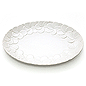 Plain Square Frangipani Plate